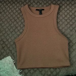 Brown tank top